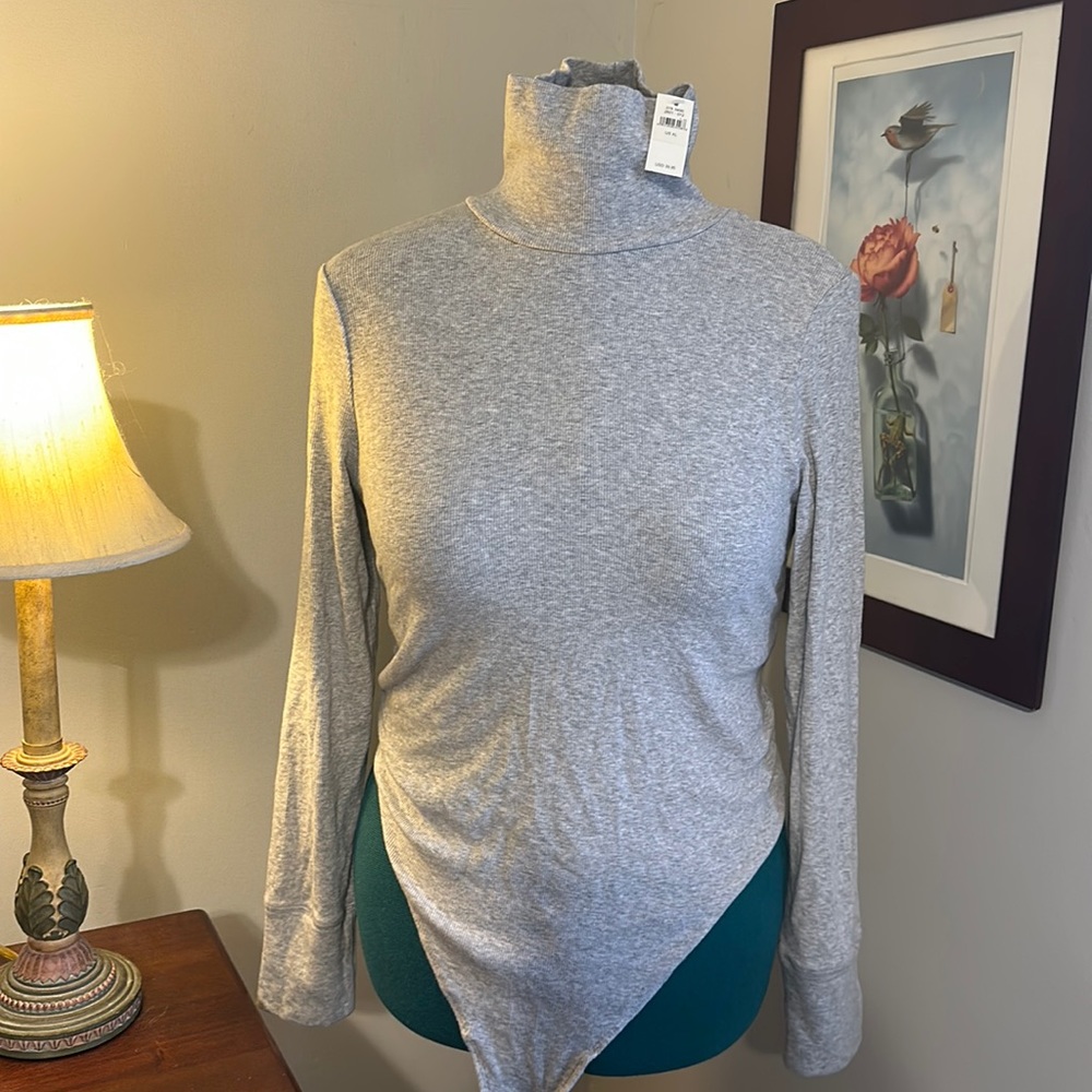 NWT Grey Aerie Turtleneck Bodysuit